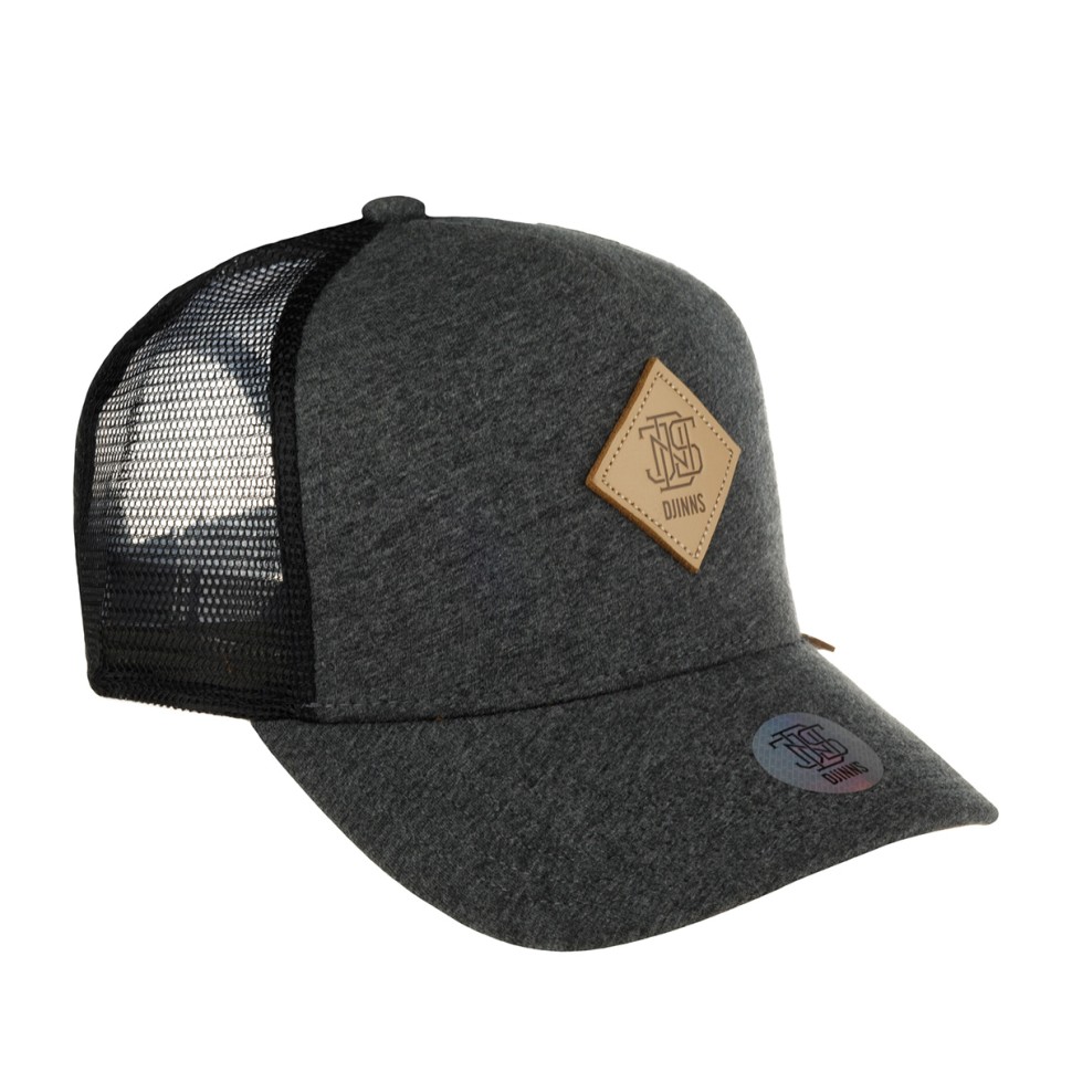 Бейсболка DJINNS HFT Jersey Patch (серый черный) 50-230-08-00 в Челябинске в Челябинске