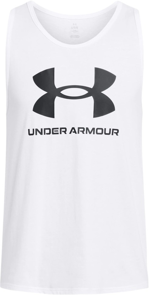 Майка Under Armour UA SPORTSTYLE LOGO TANK 1382883-100 в Челябинске  в Челябинске 