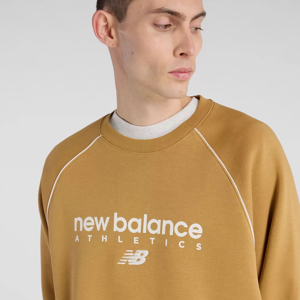 Толстовка New Balance Linear Graphic Fleece Hoodie MT61U4JO-ABG