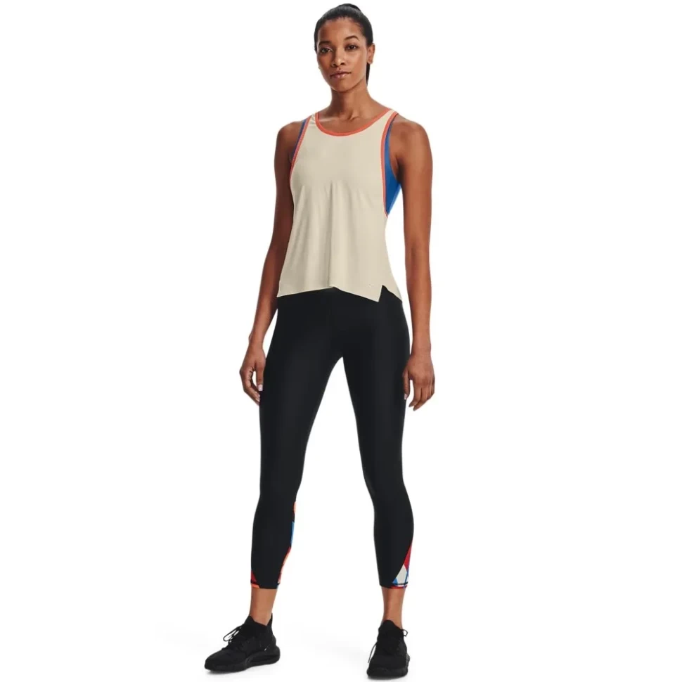 Майка Under Armour 2 in 1 Knockout Tank SP 1371137-100 в Челябинске  в Челябинске 