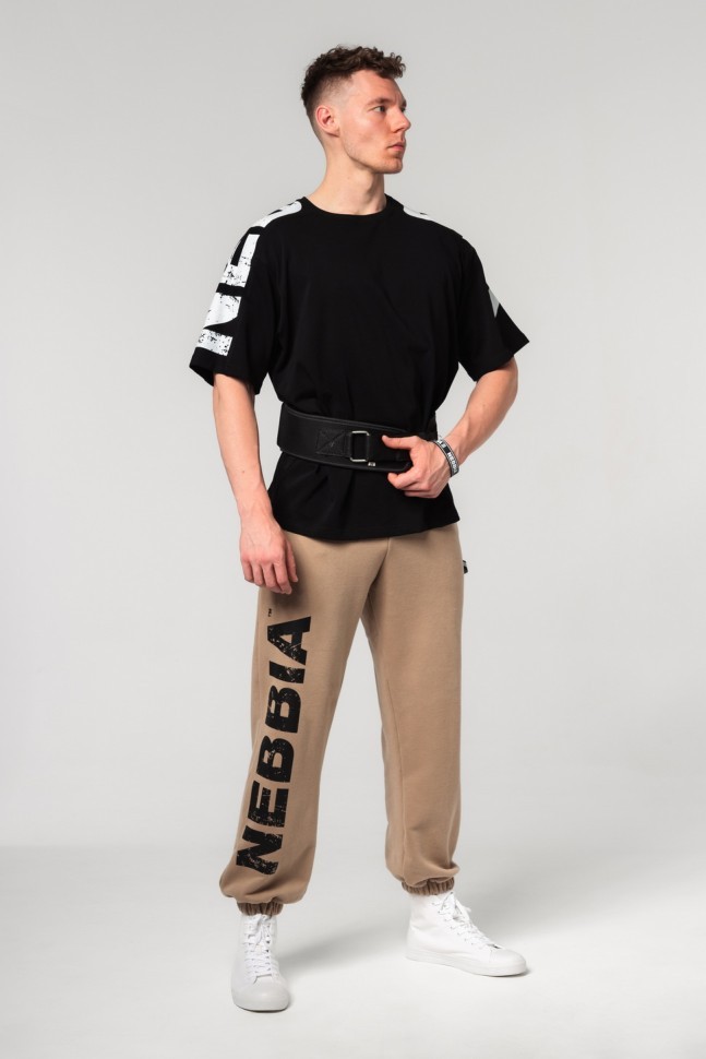 Футболка Nebbia Oversized T-shirt LIFTING CLUB 353 Black в Челябинске  в Челябинске 