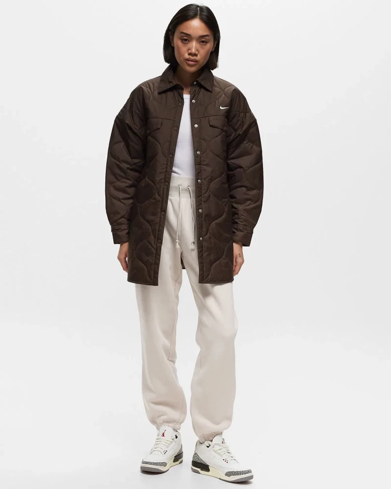 Брюки Nike W Nsw Phnx Flc Hr Os Pant dq5887-104 в Челябинске  в Челябинске 