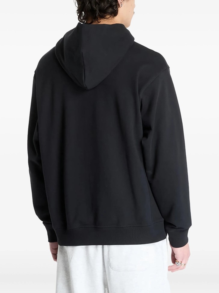 Толстовка New Balance Athletics French Terry Logo Hoodie MT51512-BK