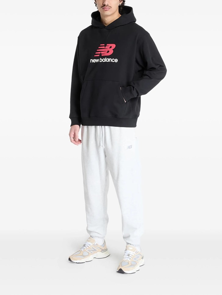 Толстовка New Balance Athletics French Terry Logo Hoodie MT51512-BK