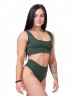 Плавки Nebbia High-waist retro bikini - bottom 555 green в Челябинске 