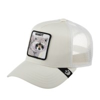 Бейсболка GOORIN BROTHERS Animal Farm енот 101-0379 (белый) 91-642-17-00 в Челябинске  в Челябинске 