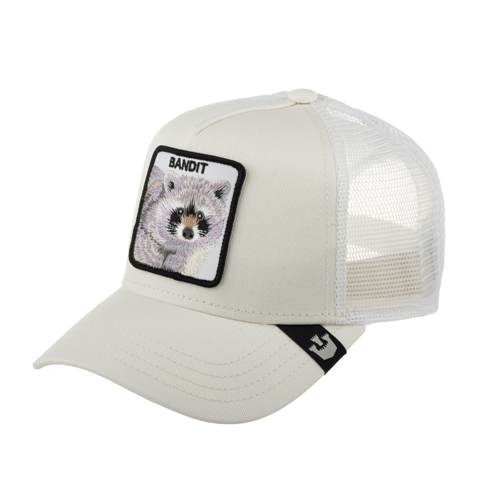 Бейсболка GOORIN BROTHERS Animal Farm енот 101-0379 (белый) 91-642-17-00 в Челябинске  в Челябинске 