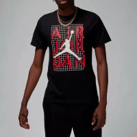 Футболка Nike Air Jordan Brand Jumpman Stack SS Crew FN5978-010 в Челябинске  в Челябинске 