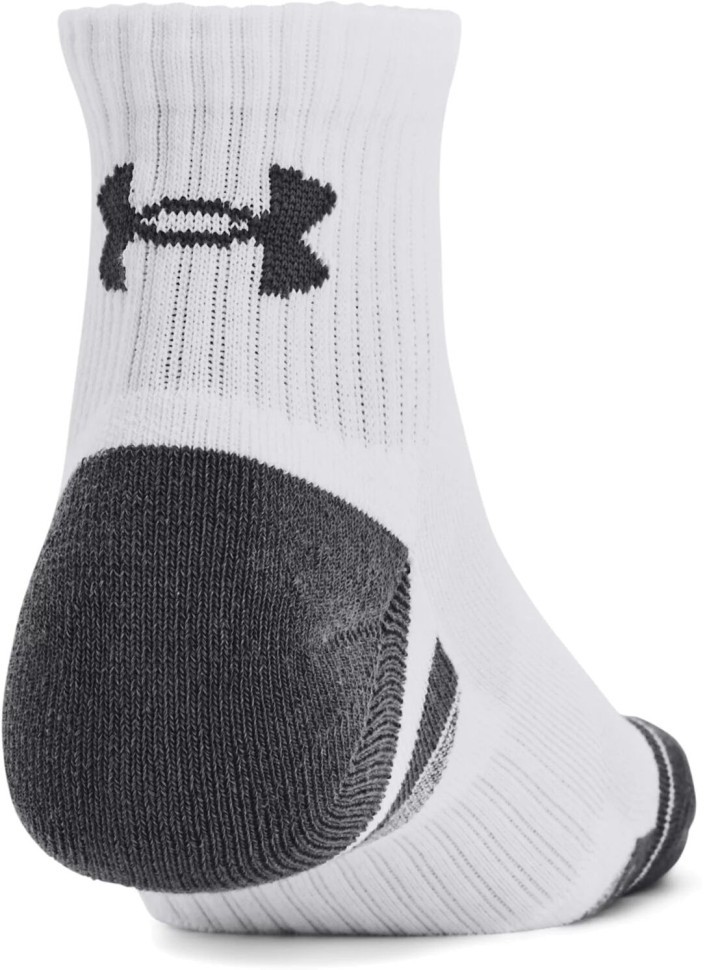 Носки Under Armour (3 пары) UA Performance Cotton 3p Qtr 1379528-100 в Челябинске  в Челябинске 