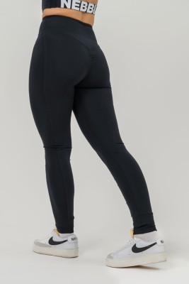Леггинсы Nebbia High waisted gym leggings GLUTE CHECK 613 Black