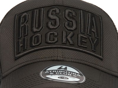 Бейсболка ATRIBUTIKA &amp; CLUB Россия, черн. 10279