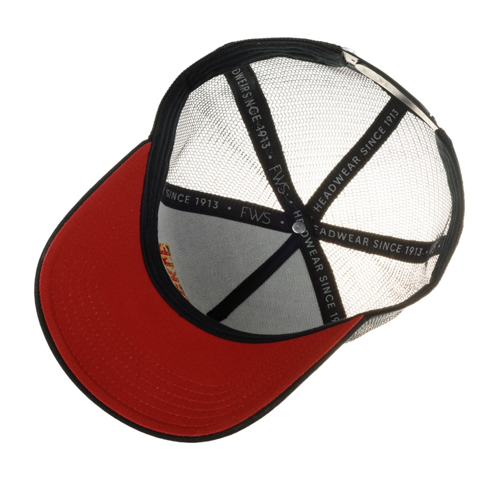 Бейсболка FWS 7761172 TRUCKER CAP BARE KNUCKLE (черный) 72-104-09-00 в Челябинске  в Челябинске 