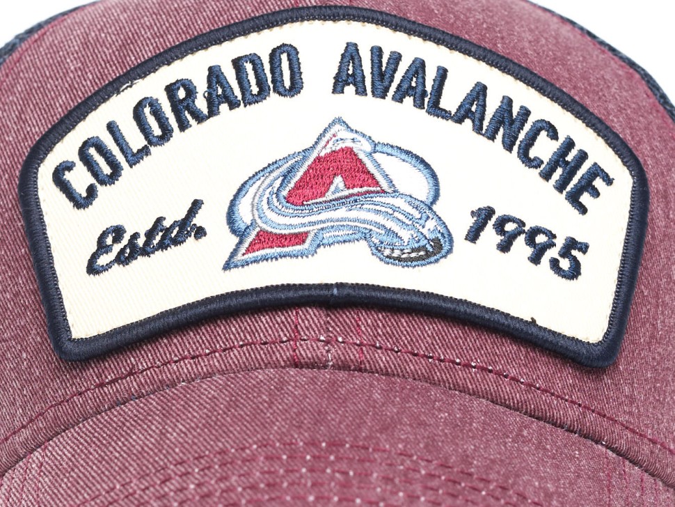 Бейсболка ATRIBUTIKA & CLUB Colorado Avalanche, бордо.-син. 31149 в Челябинске  в Челябинске 
