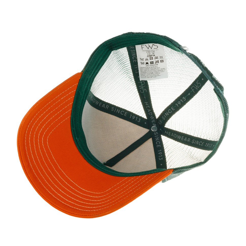 Бейсболка FWS 7761175 TRUCKER CAP TORONTO SOCIAL CLUB (оранжевый зеленый) 72-105-13-00 в Челябинске  в Челябинске 