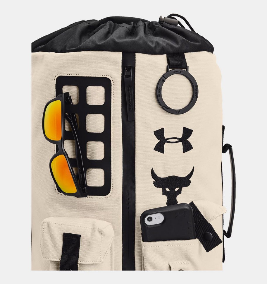 Under Armour UA Project Rock 60 Gym Bag 1345663 110