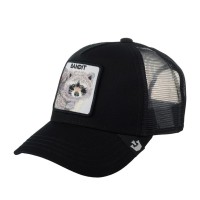 Бейсболка GOORIN BROTHERS ANIMAL FARM Енот 101-0379 (черный) 91-642-09-00 в Челябинске  в Челябинске 