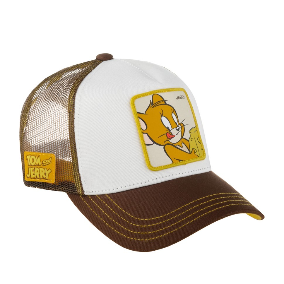 Бейсболка CAPSLAB CL/TAJ4/1/CT/CHE Tom And Jerry Jerry (белый / коричневый) 88-546-48-00 в Челябинске  в Челябинске 