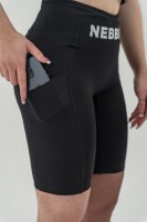 Велосипедки Nebbia High waisted biker shorts 10″ GYM THERAPY 628 Black в Челябинске в Челябинске
