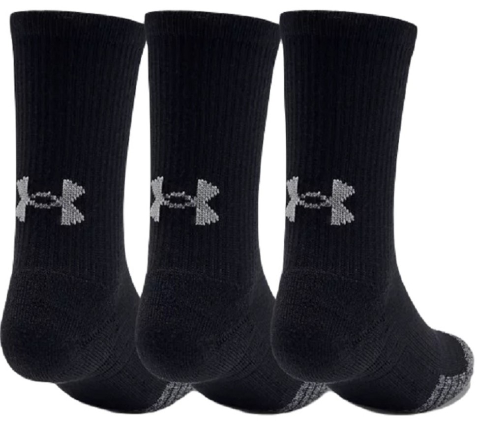 Носки (3 пары) Under Armour Unisex UA TC 3pk Crew 1386311-001 в Челябинске в Челябинске