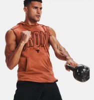 Майка с капюшоном Under Armour UA Pjt Rock Terry Iron SL HD 1361744-843 в Челябинске  в Челябинске 