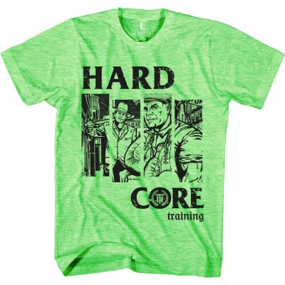 Футболка Hardcore Training Old NY Neon Green Melange hctshirt0395