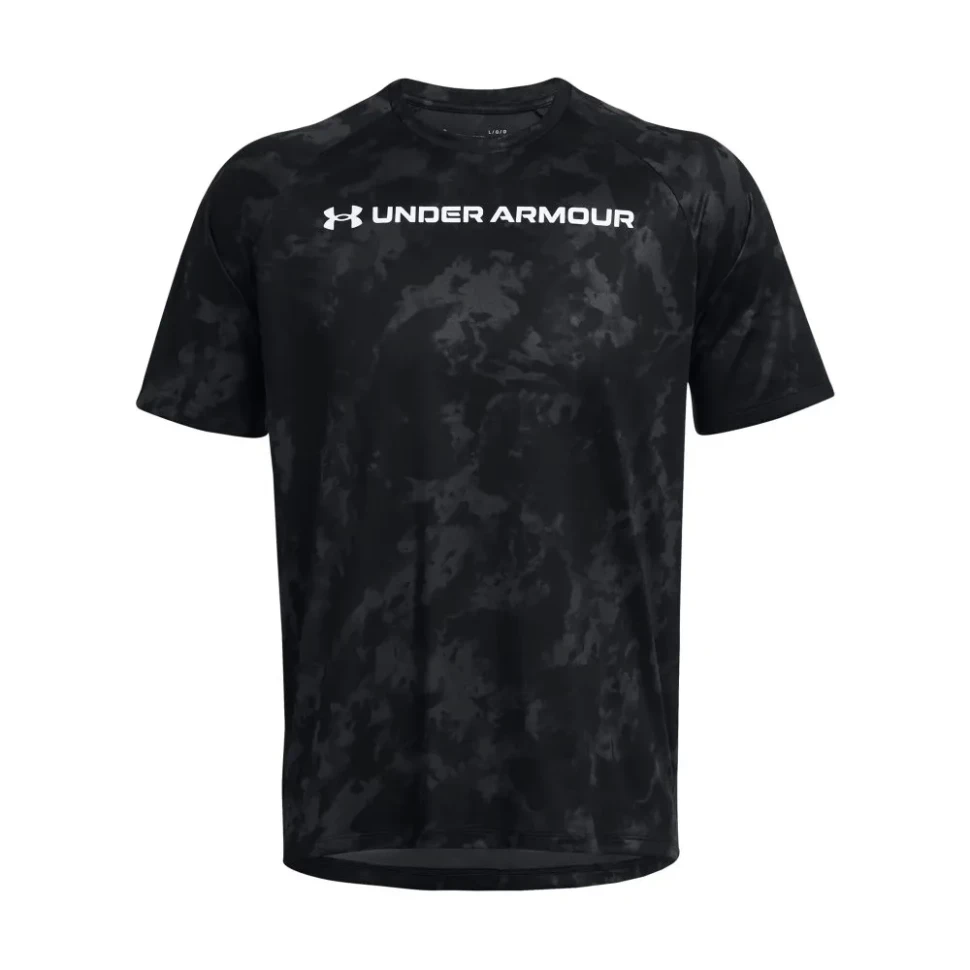 Футболка Under Armour UA TECH ABC CAMO SS 1361698-001 в Челябинске  в Челябинске 