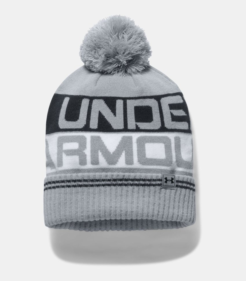 Шапка Under Armour Men's Retro Pom Beanie 2.0 1300078-941