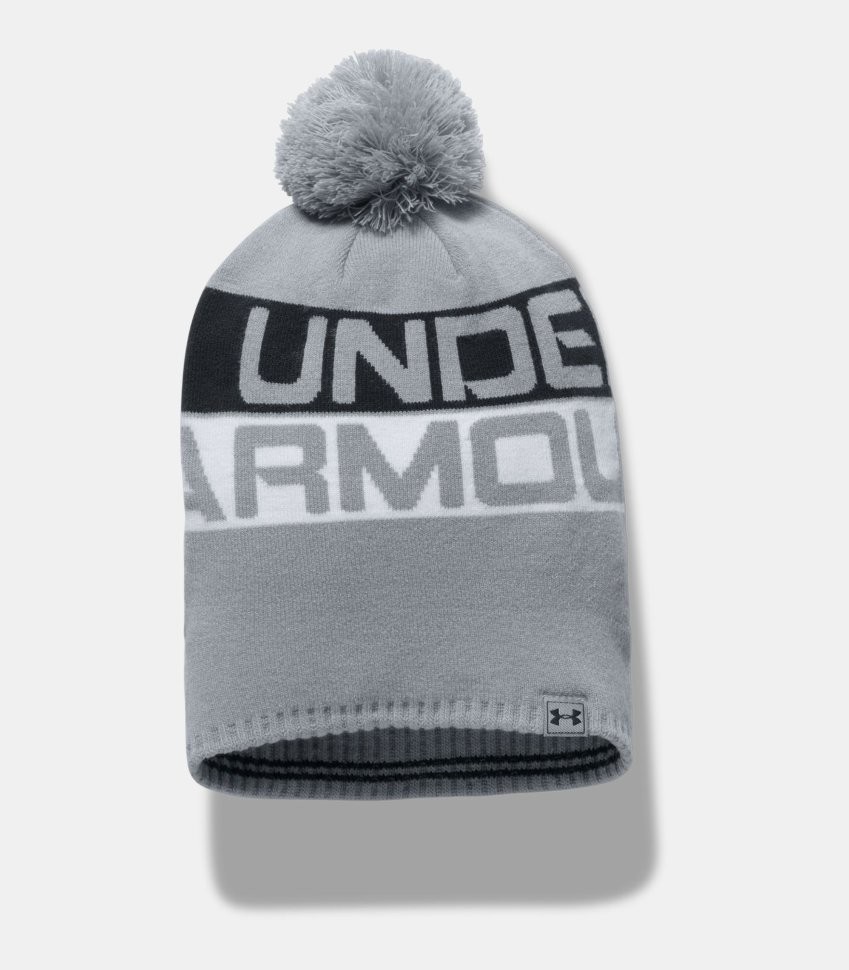 Шапка Under Armour Men's Retro Pom Beanie 2.0 1300078-941