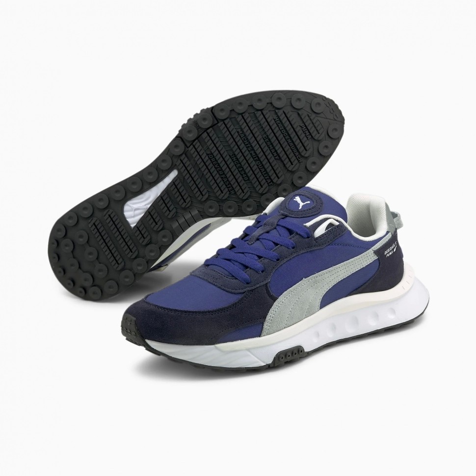 Кроссовки Puma Wild Rider Pickup Elektro Blue-Peacoat 38163701 в Челябинске  в Челябинске 