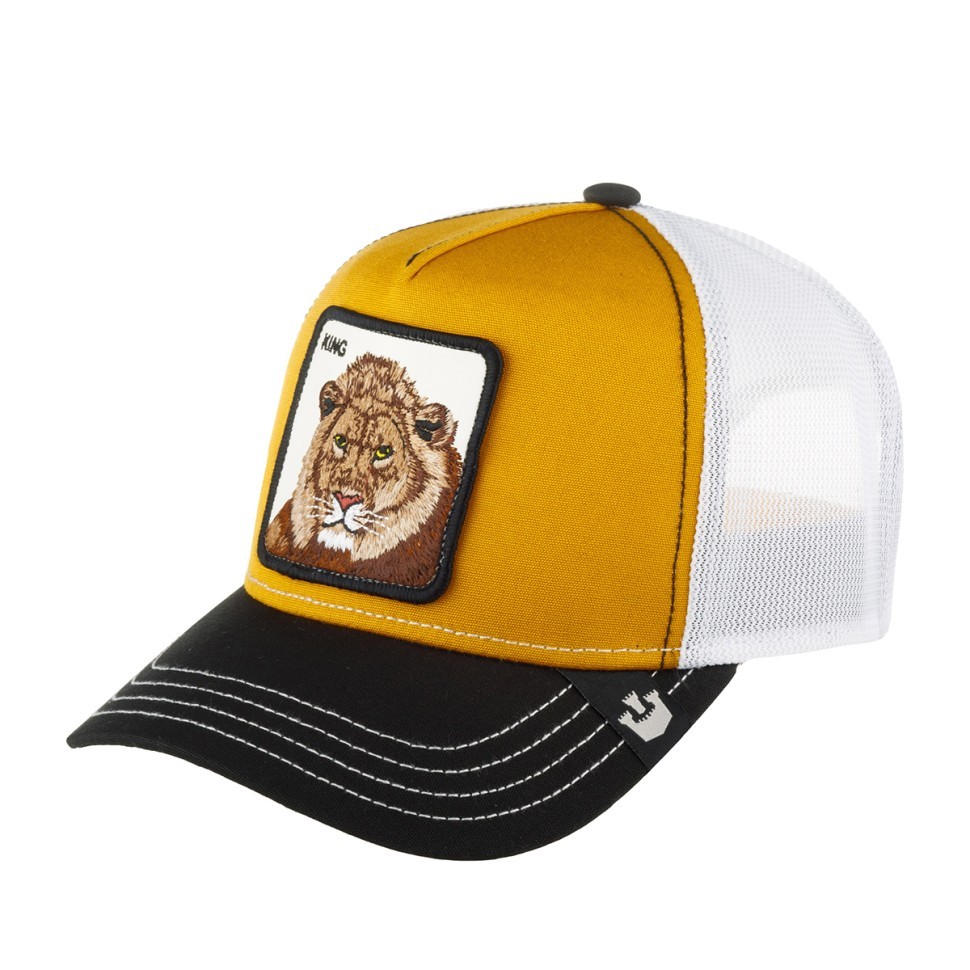 Бейсболка GOORIN BROTHERS ANIMAL FARM MV Lion желтый белый черный 91-825-20-00 в Челябинске  в Челябинске 