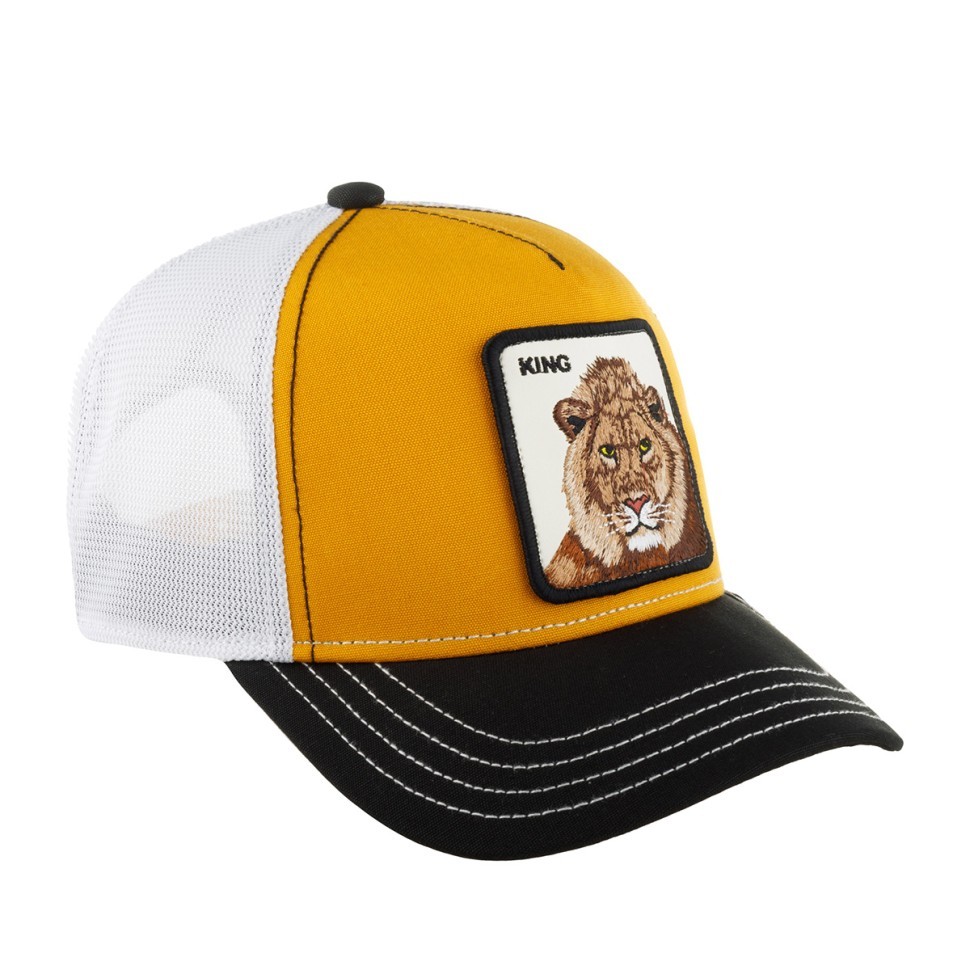Бейсболка GOORIN BROTHERS ANIMAL FARM MV Lion желтый белый черный 91-825-20-00 в Челябинске  в Челябинске 
