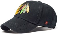 Бейсболка ATRIBUTIKA & CLUB Chicago Blackhawks, черн. 29091 в Челябинске  в Челябинске 
