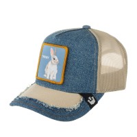 Бейсболка GOORIN BROTHERS ANIMAL FARM TRICKY Заяц синий бежевый 90-913-06-00 в Челябинске  в Челябинске 