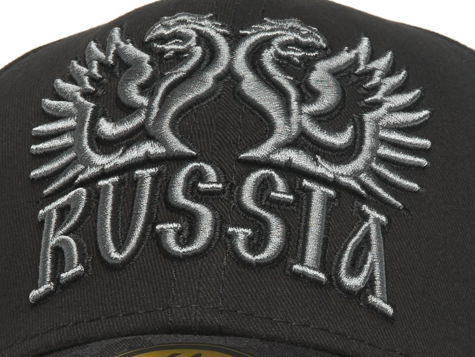 Бейсболка ATRIBUTIKA & CLUB Россия, черн. 101531 в Челябинске  в Челябинске 