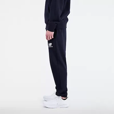 Брюки New Balance Essentials Stacked Logo French Terry Sweatpant MP31539-BK