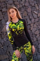 Рашгард Bona Fide: Rashguard Round Military Edition "Yellow Neon" BFR-041-307MEYELNEO в Челябинске  в Челябинске 