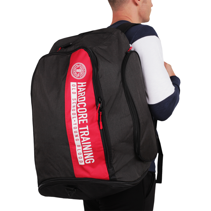 Сумка-рюкзак Hardcore Training Graphite Black/Red hctbag09 в Челябинске в Челябинске