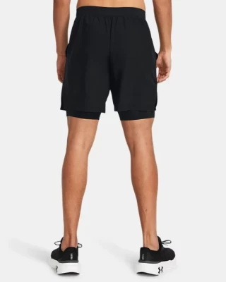 Шорты Under Armour UA LAUNCH 7&#039;&#039; 2-IN-1 SHORT 1382641-001