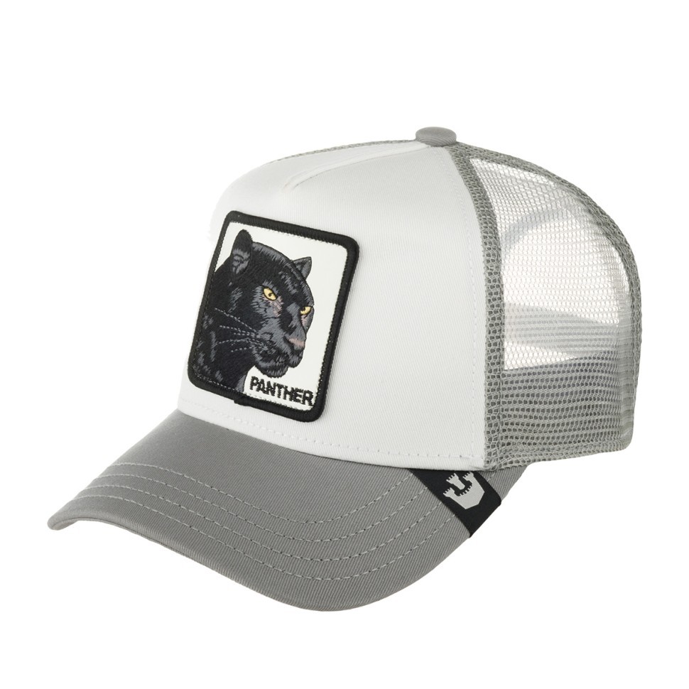 Бейсболка GOORIN BROTHERS Animal Farm THE PANTHER 101-0381 (белый серый) 91-643-50-00 в Челябинске  в Челябинске 