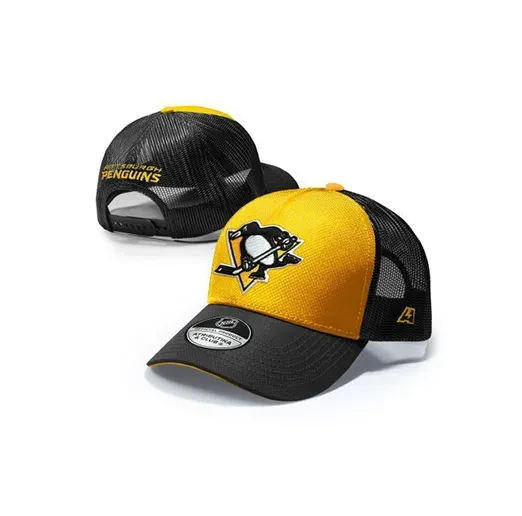 Бейсболка ATRIBUTIKA & CLUB Pittsburgh Penguins, желт.-черн. 32333 в Челябинске  в Челябинске 