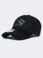 Бейсболка ATRIBUTIKA & CLUB San Jose Sharks, зелен.-черн. 32334 в Челябинске  в Челябинске 