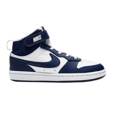 Кроссовки Nike Court Borough Mid 2Velcro &#039;White Signal Blue&#039; CD7783-107