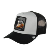 Бейсболка GOORIN BROTHERS арт. 101-1430 (черный / светло-серый) {sil} в Челябинске  в Челябинске 