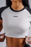 Топ Nebbia Leopard Crop Top '97 PRIMAL 861 Black