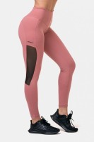 Лосины Nebbia High Waist & Mesh Leggings 573 Old rose в Челябинске  в Челябинске 