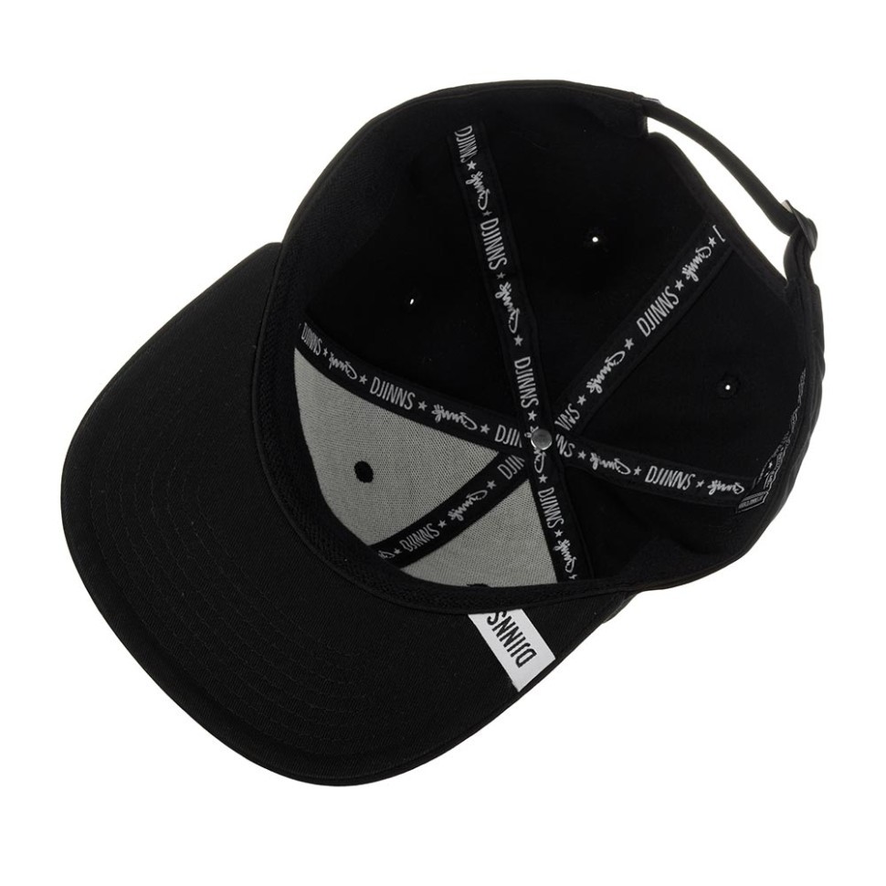 Бейсболка DJINNS 6P TrueFit 2.0 Cap Brushed Twill (черный) 50-180-09-00 в Челябинске  в Челябинске 