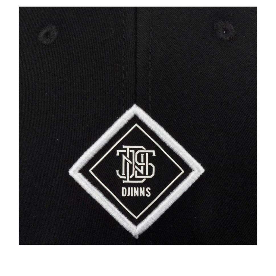 Бейсболка DJINNS 6P TrueFit 2.0 Cap Brushed Twill (черный) 50-180-09-00 в Челябинске  в Челябинске 