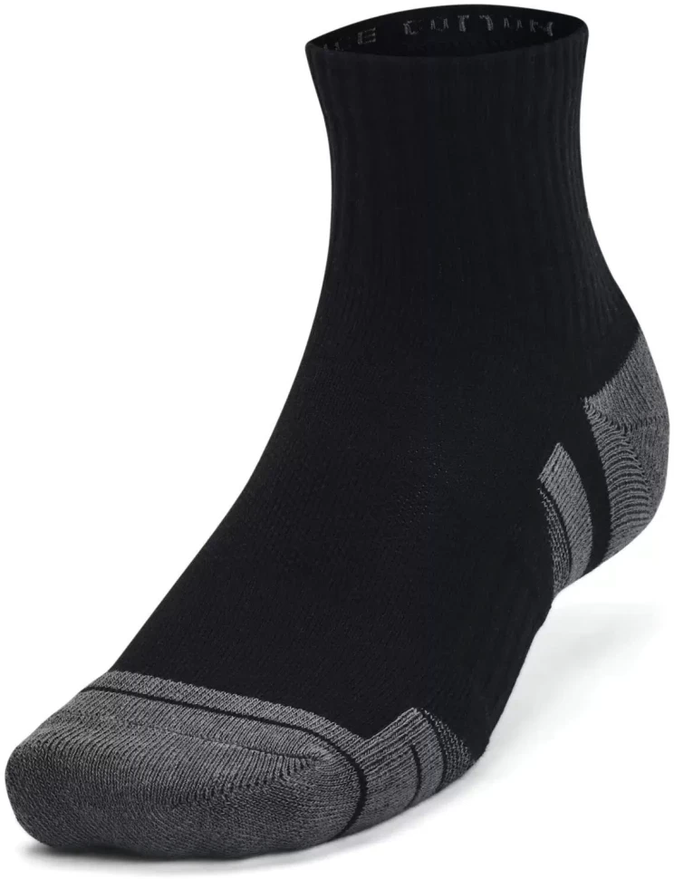 Носки Under Armour (3 пары) UA Performance Cotton 3p Qtr 1379528-001 в Челябинске  в Челябинске 