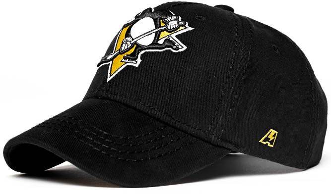 Бейсболка ATRIBUTIKA & CLUB Pittsburgh Penguins, черн. 28120 в Челябинске  в Челябинске 