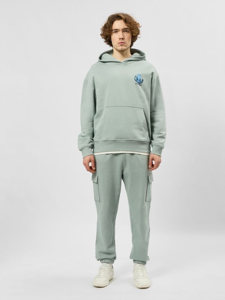 Брюки спортивные Lee Cooper LC-SWPC-033MSS/GRN в Челябинске  в Челябинске 